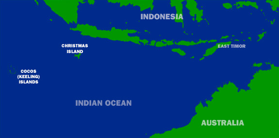 Christmas Island Location